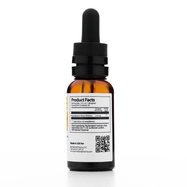 650MG CBD Oil (0% THC)