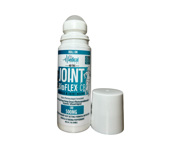 BioFlex Cryo Relief Fast Acting Roll-on-Broad Spectrum Hemp-CBD-500mg