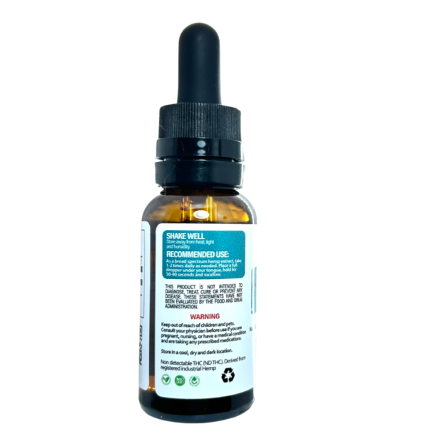 Broad Spectrum Hemp Oil 2000MG (Faster Relief-0% THC)