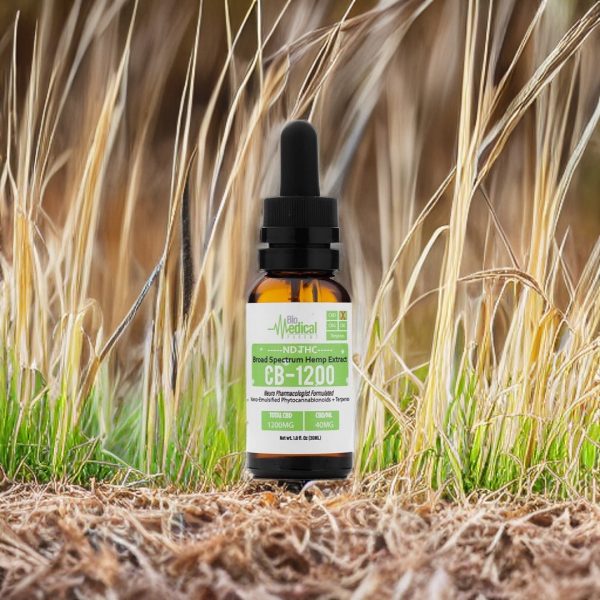Broad Spectrum Hemp Oil 1200M (Powerful Wellness-0% THC)