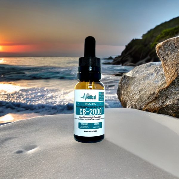 Broad Spectrum Hemp Oil 2000MG (Faster Relief-0% THC)
