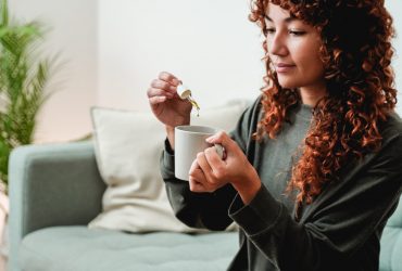 Woman Taking CBD for Anxiety