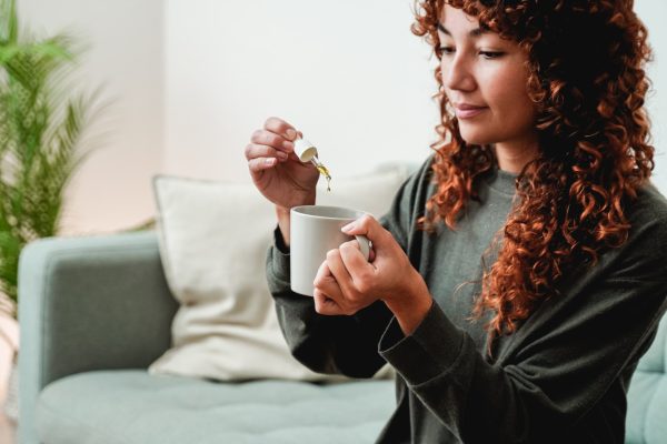 Woman Taking CBD for Anxiety